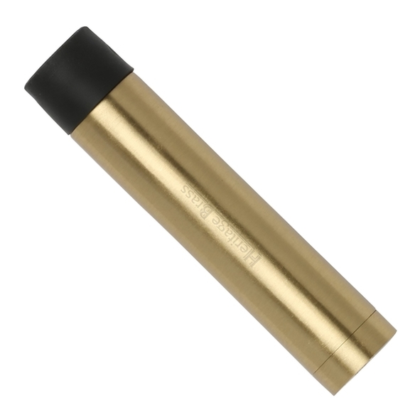 V1081 64-SB • 075mm • Satin Brass • Heritage Brass Wall Mounted Projection Door Stop